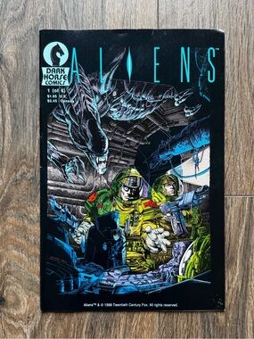 Aliens Comic Book - Dark Horse Comics Cover